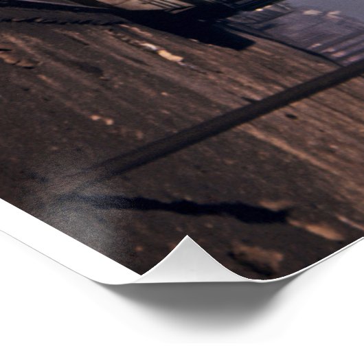 Iron Horses in Ivy City, Washington, D.C. Poster (Ecke)