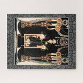 Iron King märchenhafte Illustration von Kay Nielse Puzzle (Horizontal)