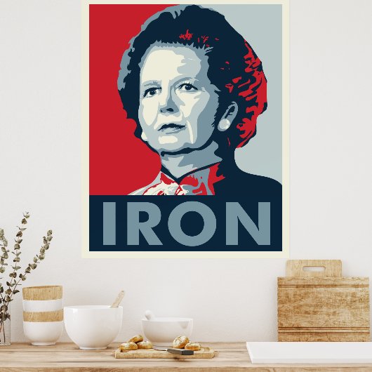 Iron Lady Poster (Küche)