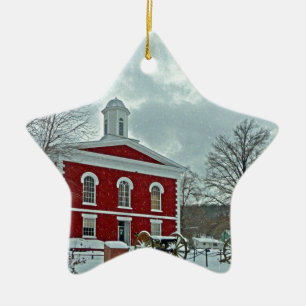 Iron Landkreis Courthouse Keramikornament