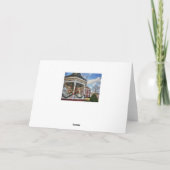 Iron Landkreis Courthouse und Gazebo Karte (Rückseite)