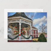 Iron Landkreis Courthouse und Gazebo Postkarte (Vorne/Hinten)