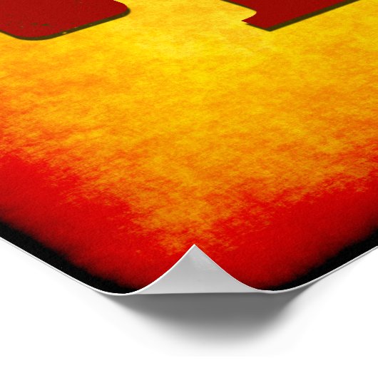 Iron Life Poster (Ecke)