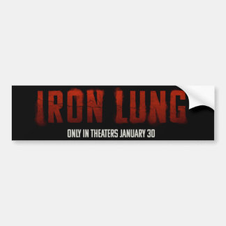 IRON LUNG BUMPERSTICKER AUTOAUFKLEBER