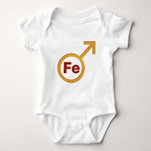 Iron Man Baby Strampler (Vorderseite)