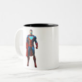 Iron Man - Elemental Heroics Apparel Zweifarbige Tasse (Vorderseite Links)