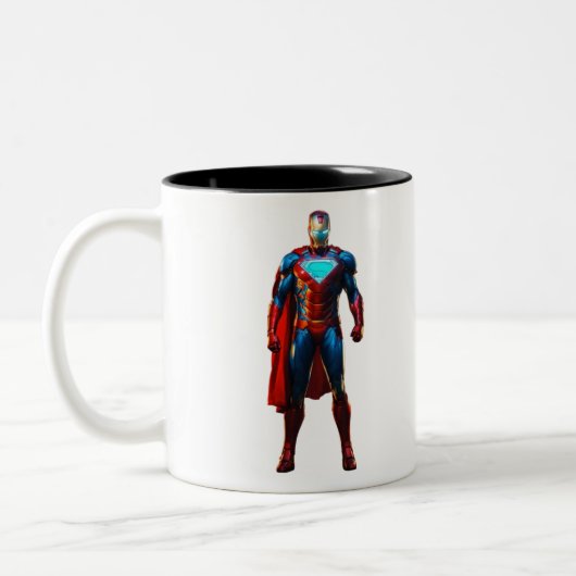 Iron Man - Elemental Heroics Apparel Zweifarbige Tasse (Links)