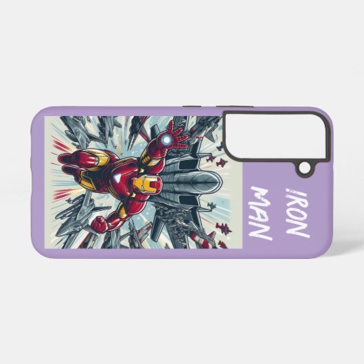 Iron Man Mobile Case Samsung Galaxy Hülle (Rückseite (Horizontal))