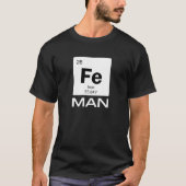 Iron Man | Periodensystem der Elemente Symbol T-Shirt (Vorderseite)