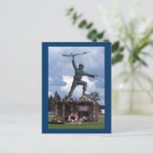 Iron Mike at Fort Lewis Postkarte (Stehend Vorderseite)