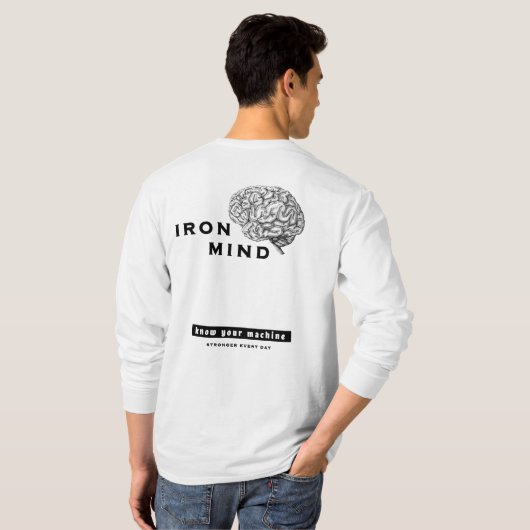 IRON MIND T-SHIRT | graphic tee (Schwarz voll)