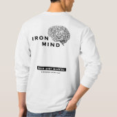 IRON MIND T-SHIRT  | graphic tee (Rückseite)