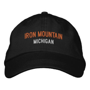 Iron Mountain Michigan bestickt Baseballhut Bestickte Baseballkappe