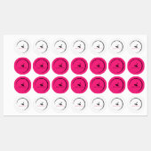 Iron on Patch Etiketten (Blatt)