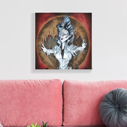 Iron Phantom Leinwanddruck (Insitu (Wohnzimmer))