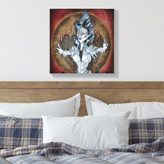 Iron Phantom Leinwanddruck (Insitu (Schlafzimmer))