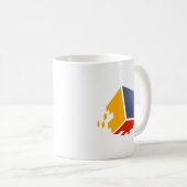 Iron Pixel Full-Logo-Tasse Kaffeetasse (VorderseiteRechts)
