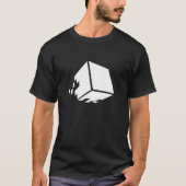 Iron Pixel Icon T - Shirt - Schwarz (Vorderseite)