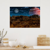 Iron Planet Poster (Küche)