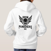 Iron Punishers Logo Hoodie Damen LG (Rückseite)