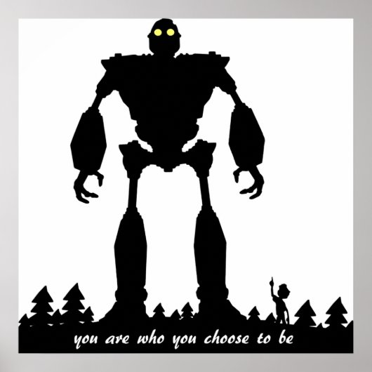 Iron Riant Choose Who you Poster (Vorne)