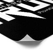 Iron Sharpens Iron Bible Jesus Faith Religious Chr Poster (Ecke)