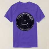 Iron Sharpens Iron Proverbs 2717 Christian workout T-Shirt (Design vorne)