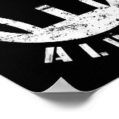 Iron Sights Alumni Boot Camp Shooting Marksmanship Poster (Ecke)