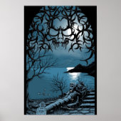 Iron Skull Print Poster (Vorne)