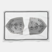 Iron Sommelier Wine Lover Geschirrtuch (Horizontal)