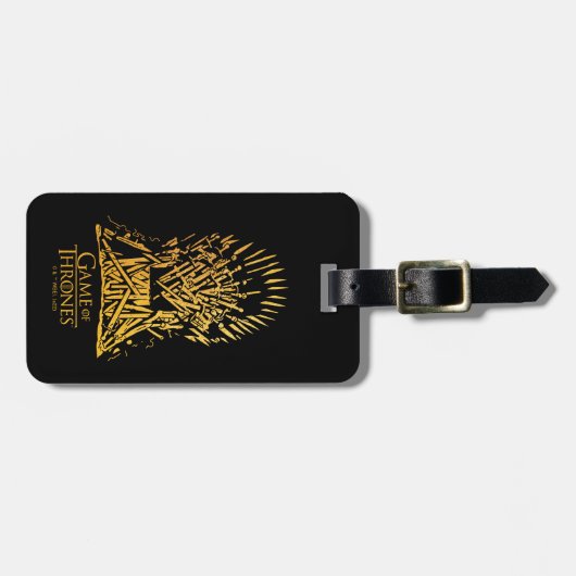 Iron Throne Icon Gepäckanhänger (Vorderseite horizontal)