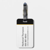 Iron Throne Icon Gepäckanhänger (Rückseite vertikal)