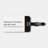 Iron Throne Icon Gepäckanhänger (Rückseite horizontal)