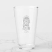 Iron Throne Icon Glas (Rückseite)