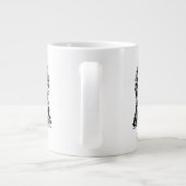 Iron Throne Icon Jumbo-Tasse (Rückseite)