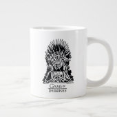 Iron Throne Icon Jumbo-Tasse (Rechts)