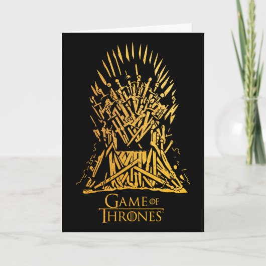 Iron Throne Icon Karte (Vorderseite)