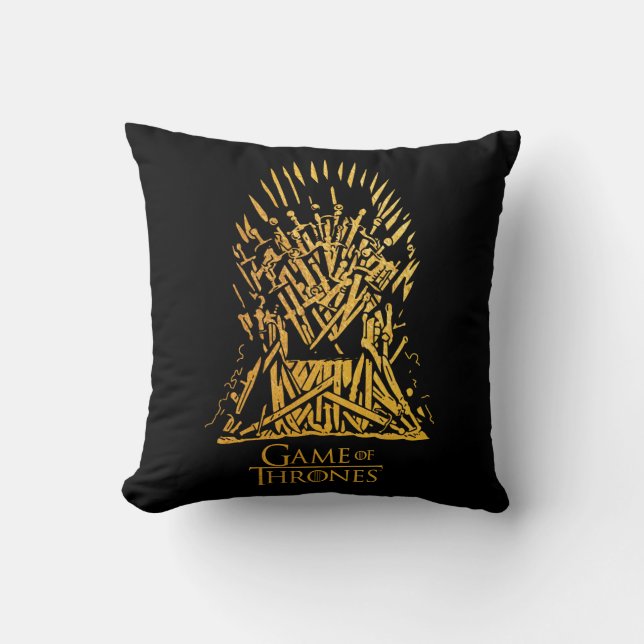 Iron Throne Icon Kissen (Vorderseite)