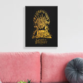 Iron Throne Icon Leinwanddruck (Insitu (Wohnzimmer))