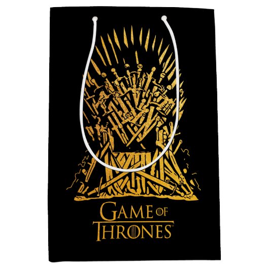 Iron Throne Icon Mittlere Geschenktüte (Vorderseite)