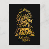 Iron Throne Icon Postkarte (Vorderseite)
