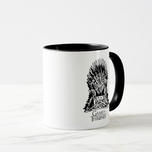 Iron Throne Icon Tasse (VorderseiteRechts)