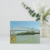 Iron Truss Bridge Postkarte (Stehend Vorderseite)