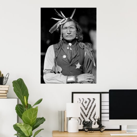 Iron White Man: 1900 Poster (Heimbüro)