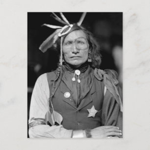 Iron White Man: 1900 Postkarte