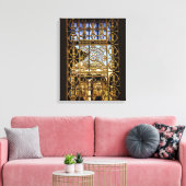 Iron Window Art Leinwanddruck (Insitu (Wohnzimmer))