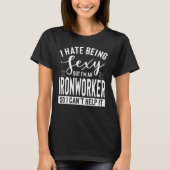 Iron Worker Apparel Unique Ironworker Design T-Shirt (Vorderseite)