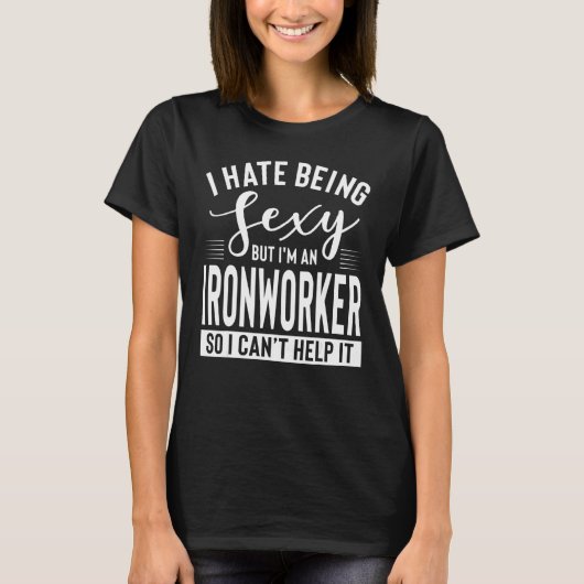 Iron Worker Apparel Unique Ironworker Design T-Shirt (Vorderseite)