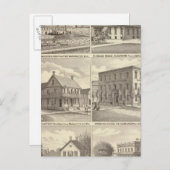 Iron Works, Hotels & Residenzen in Port Washington Postkarte (Vorne/Hinten)