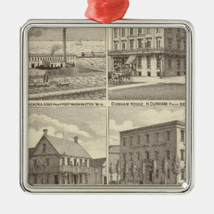 Iron Works, Hotels & Residenzen in Port Washington Silbernes Ornament